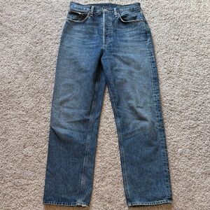 Agolde 90s Denim Straight Leg Jeans Organic Cotton 28